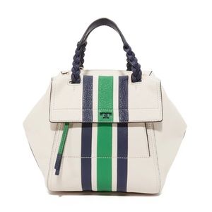 Tory Burch Half Moon leather satchel NWT